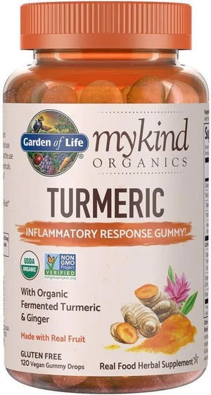 GARDEN OF LIFE - Garden of Life Organics Turmeric Inflammatory Response Gummy 120 Gomitas - The Red Vitamin MX - Suplementos Alimenticios - {{ shop.shopifyCountryName }}