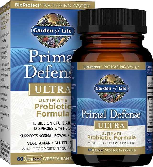 GARDEN OF LIFE - Garden of Life Primal Defense Ultra Ultimate Probiotic Formula 60 Capsulas - The Red Vitamin MX - Suplementos Alimenticios - {{ shop.shopifyCountryName }}