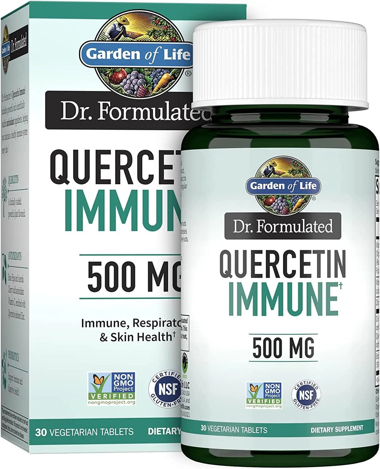 GARDEN OF LIFE - Garden of Life Quercetin 500Mg. 30 Tabletas - The Red Vitamin MX - Suplementos Alimenticios - {{ shop.shopifyCountryName }}