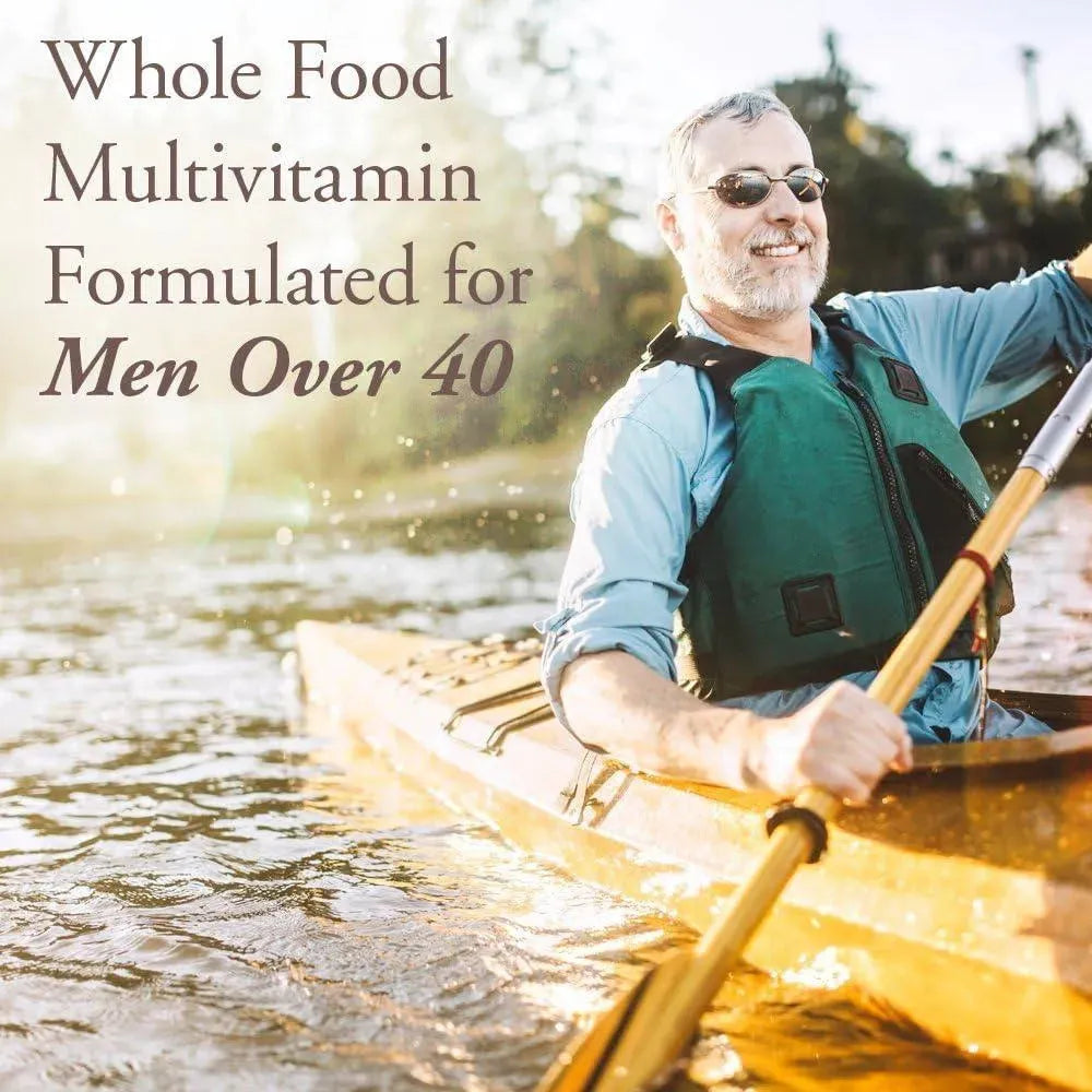 GARDEN OF LIFE - Garden of Life Whole Food Multivitamin for Men 40+ 60 Tabletas - The Red Vitamin MX - Suplementos Alimenticios - {{ shop.shopifyCountryName }}
