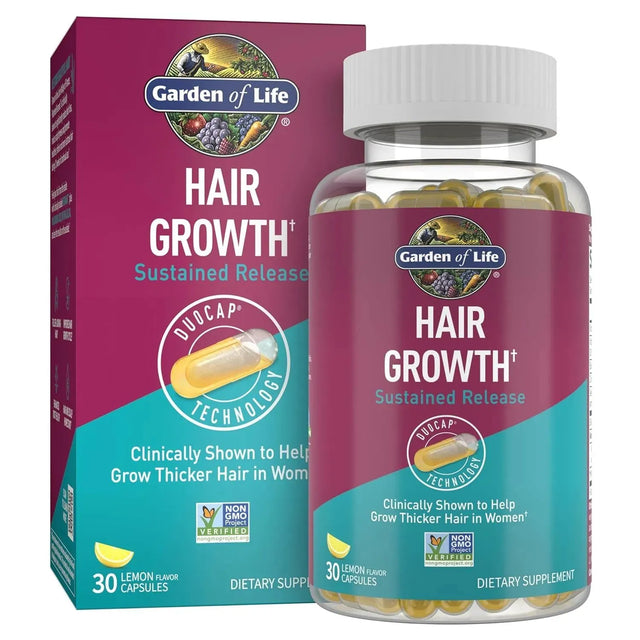 GARDEN OF LIFE - Garden of Life Women Hair Growth Supplement 30 Capsulas - The Red Vitamin MX - Suplementos Alimenticios - {{ shop.shopifyCountryName }}