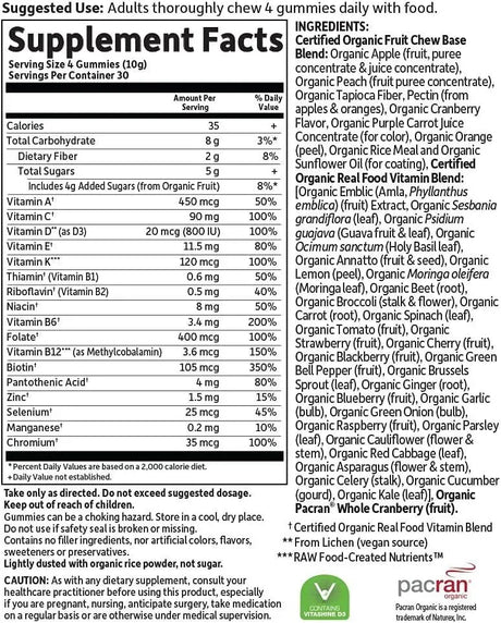 GARDEN OF LIFE - Garden of Life Women's Gummy Vitamins 120 Gomitas - The Red Vitamin MX - Suplementos Alimenticios - {{ shop.shopifyCountryName }}