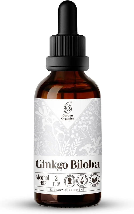 GARDEN ORGANICS - Garden Organics - Ginkgo Biloba Alcohol-Free Extract 2 Fl. Oz. - The Red Vitamin MX - Suplementos Alimenticios - {{ shop.shopifyCountryName }}