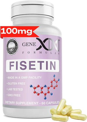 GENEX FORMULAS - Genex Fisetin 100Mg. 60 Capsulas - The Red Vitamin MX - Suplementos Alimenticios - {{ shop.shopifyCountryName }}