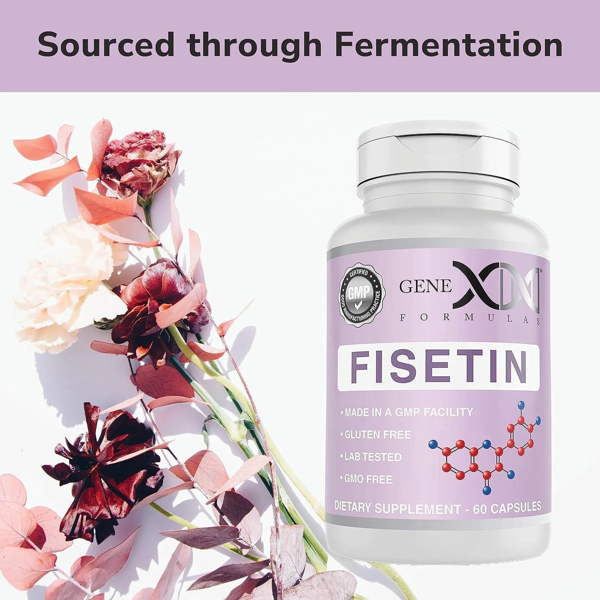 GENEX FORMULAS - Genex Fisetin 100Mg. 60 Capsulas - The Red Vitamin MX - Suplementos Alimenticios - {{ shop.shopifyCountryName }}