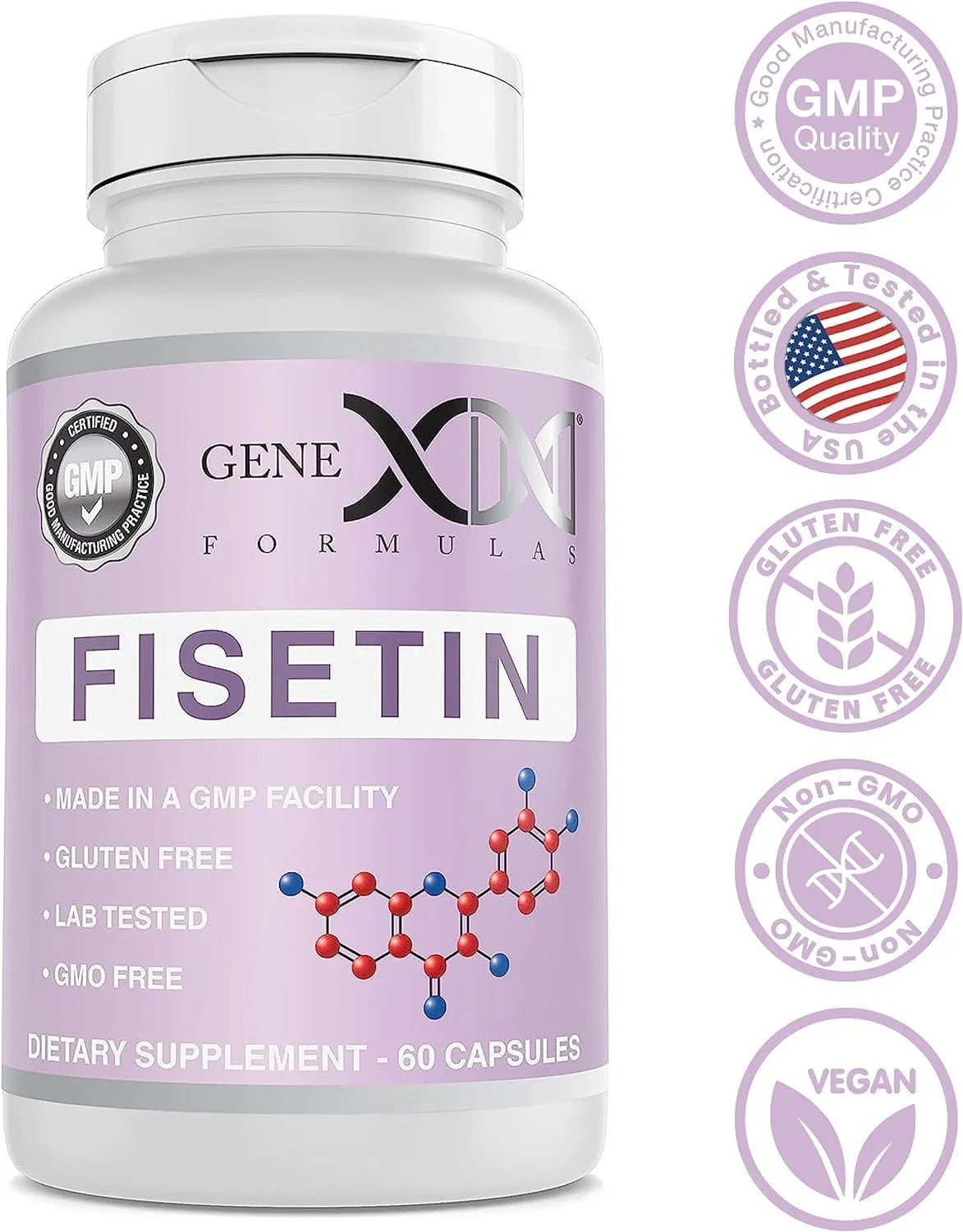 GENEX FORMULAS - Genex Fisetin 100Mg. 60 Capsulas - The Red Vitamin MX - Suplementos Alimenticios - {{ shop.shopifyCountryName }}