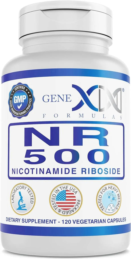 GENEX FORMULAS - GENEX NR Nicotinamide Riboside 500Mg. 120 Capsulas - The Red Vitamin MX - Suplementos Alimenticios - {{ shop.shopifyCountryName }}