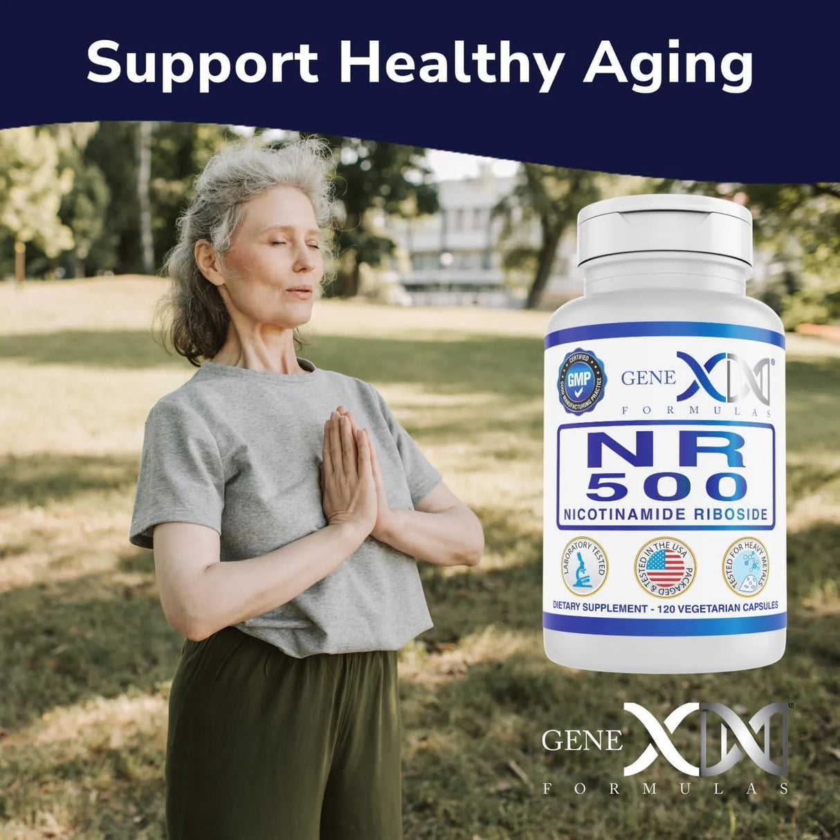 GENEX FORMULAS - GENEX NR Nicotinamide Riboside 500Mg. 120 Capsulas - The Red Vitamin MX - Suplementos Alimenticios - {{ shop.shopifyCountryName }}