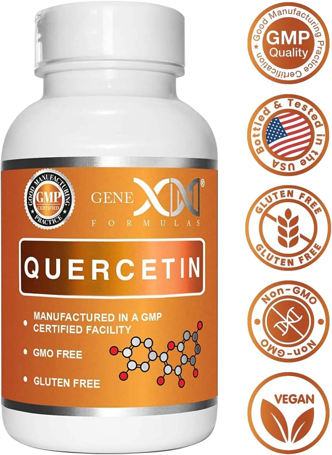 GENEX FORMULAS - GENEX Quercetin 500Mg. Supplement 60 capsulas - The Red Vitamin MX - Suplementos Alimenticios - {{ shop.shopifyCountryName }}