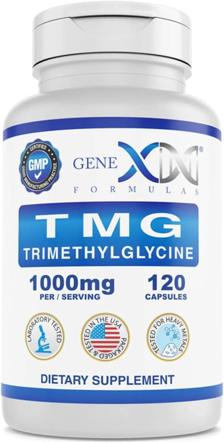 GENEX FORMULAS - GENEX TMG 1000mg 120 Capsulas - The Red Vitamin MX - Suplementos Alimenticios - {{ shop.shopifyCountryName }}