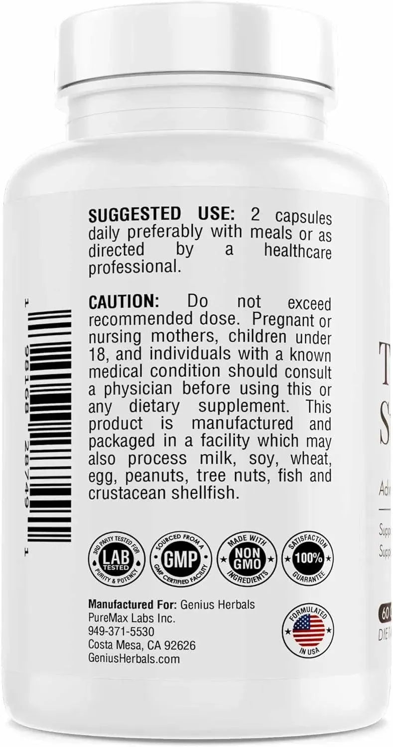 GENIUS HERBALS - GENIUS HERBALS Thyroid Support 60 Capsulas - The Red Vitamin MX - Suplementos Alimenticios - {{ shop.shopifyCountryName }}