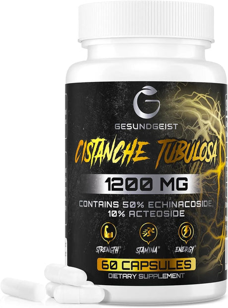 GESUNDGEIST - Gesundgeist Cistanche Tubulosa Extract 1200Mg. 60 Capsulas - The Red Vitamin MX - Suplementos Alimenticios - {{ shop.shopifyCountryName }}