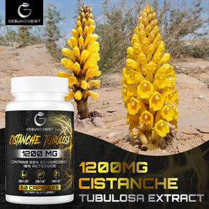 GESUNDGEIST - Gesundgeist Cistanche Tubulosa Extract 1200Mg. 60 Capsulas - The Red Vitamin MX - Suplementos Alimenticios - {{ shop.shopifyCountryName }}