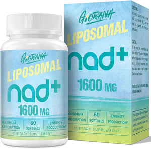 GIORANA - GIORANA 1600Mg. Liposomal NAD+ Supplement 60 Capsulas Blandas - The Red Vitamin MX - Suplementos Alimenticios - {{ shop.shopifyCountryName }}