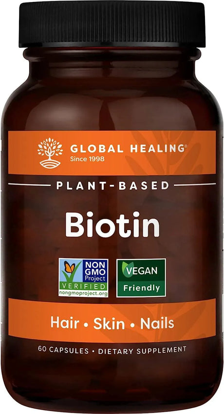 GLOBAL HEALING CENTER - Global Healing Center Biotin 2500 mcg 60 Capsulas - The Red Vitamin MX - Suplementos Alimenticios - {{ shop.shopifyCountryName }}