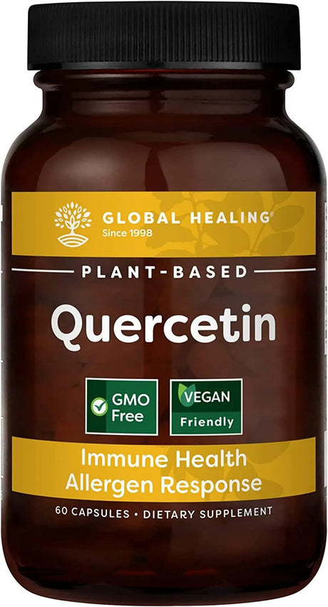 GLOBAL HEALING CENTER - Global Healing Quercetin 250Mg. 60 Capsulas - The Red Vitamin MX - Suplementos Alimenticios - {{ shop.shopifyCountryName }}