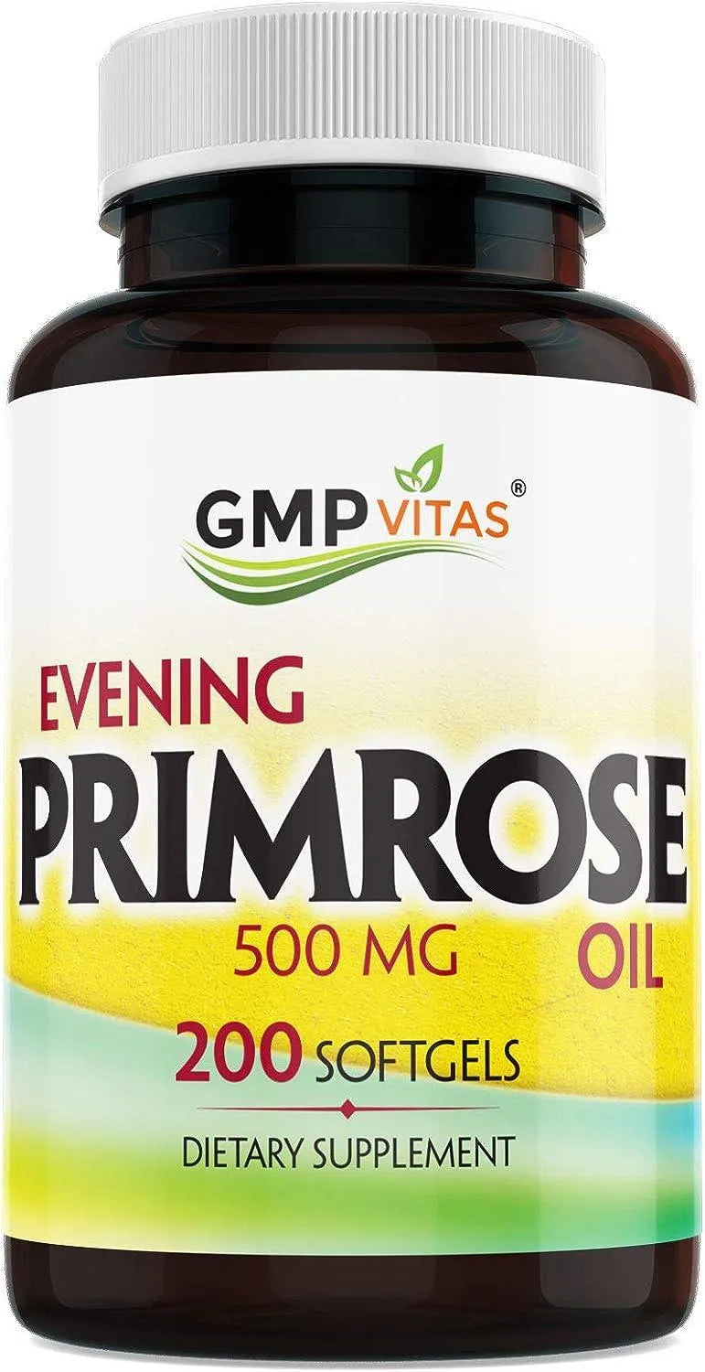 GMP VITAS - GMP Vitas Evening Primrose Oil 500Mg. 200 Capsulas Blandas - The Red Vitamin MX - Suplementos Alimenticios - {{ shop.shopifyCountryName }}