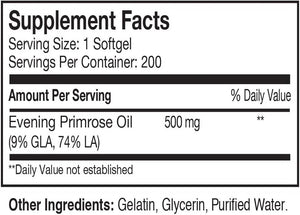 GMP VITAS - GMP Vitas Evening Primrose Oil 500Mg. 200 Capsulas Blandas - The Red Vitamin MX - Suplementos Alimenticios - {{ shop.shopifyCountryName }}