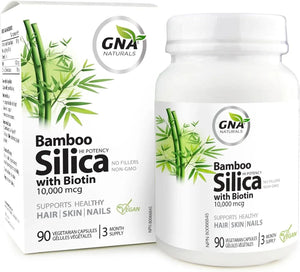 GNA NATURALS - GNA Naturals Bamboo Silica with Biotin 90 Capsulas - The Red Vitamin MX - Suplementos Alimenticios - {{ shop.shopifyCountryName }}