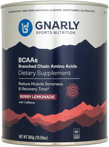 GNARLY - Gnarly Nutrition BCAA Caffeinated Berry Lemonade 30 Servicios 300Gr. - The Red Vitamin MX - Suplementos Alimenticios - {{ shop.shopifyCountryName }}