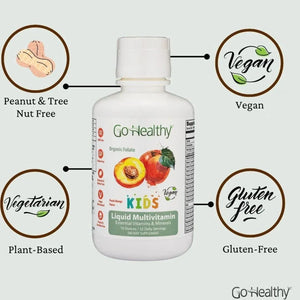 GO HEALTHY - Go Healthy Liquid Multivitamin for Kids 16 Oz. - The Red Vitamin MX - Suplementos Alimenticios - {{ shop.shopifyCountryName }}