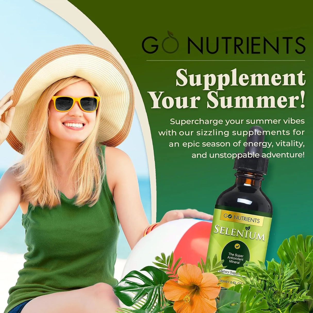 GO NUTRIENTS - Go Nutrients Selenium 200mcg 30Ml. - The Red Vitamin MX - Suplementos Alimenticios - {{ shop.shopifyCountryName }}