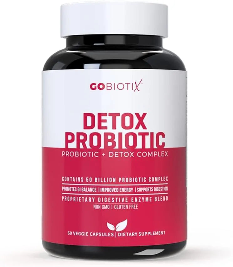 GOBIOTIX - GOBIOTIX Detox Probiotic 60 Capsulas - The Red Vitamin MX - Suplementos Alimenticios - {{ shop.shopifyCountryName }}