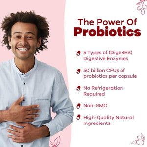 GOBIOTIX - GOBIOTIX Detox Probiotic 60 Capsulas - The Red Vitamin MX - Suplementos Alimenticios - {{ shop.shopifyCountryName }}