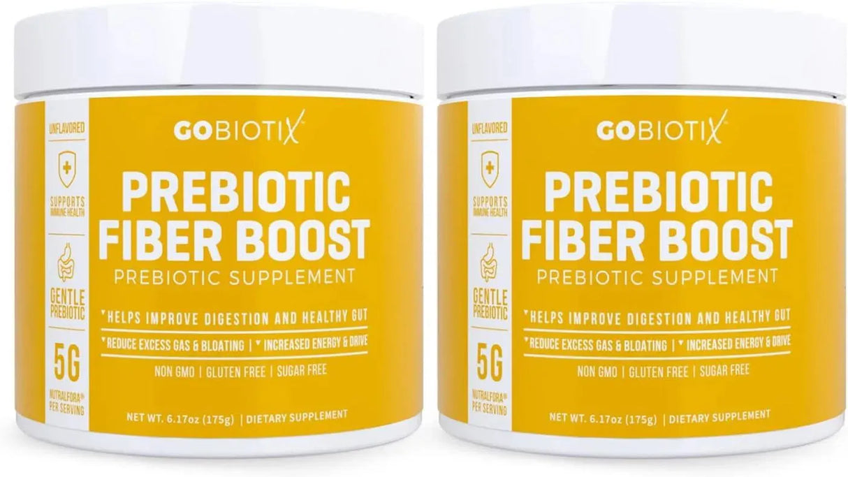 GOBIOTIX - GOBIOTIX Prebiotic Soluble Fiber Powder 35 Servicios 175Gr. 2 Pack - The Red Vitamin MX - Suplementos Alimenticios - {{ shop.shopifyCountryName }}