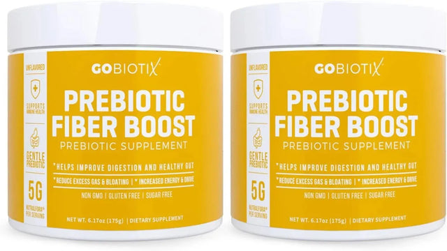 GOBIOTIX - GOBIOTIX Prebiotic Soluble Fiber Powder 35 Servicios 175Gr. 2 Pack - The Red Vitamin MX - Suplementos Alimenticios - {{ shop.shopifyCountryName }}