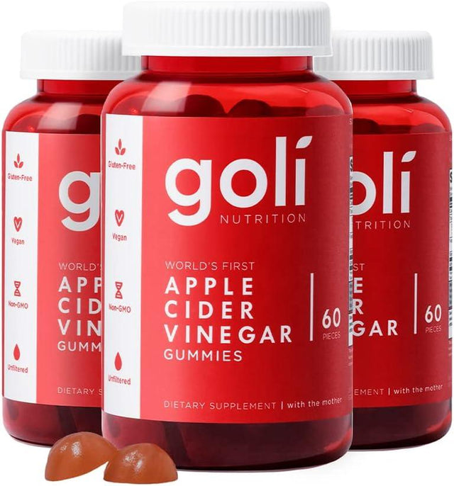 GOLI NUTRITION - Goli Nutrition Apple Cider Vinegar Gummy 180 Gomitas - The Red Vitamin MX - Suplementos Alimenticios - {{ shop.shopifyCountryName }}