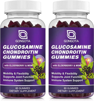 GONGOTA - Gongota Glucosamine Chondroitin Gummies 1500Mg. 60 Gomitas 2 Pack - The Red Vitamin MX - Suplementos Alimenticios - {{ shop.shopifyCountryName }}