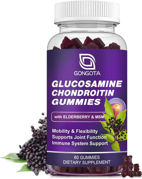 GONGOTA - Gongota Glucosamine Chondroitin Gummies 1500Mg. 60 Gomitas - The Red Vitamin MX - Suplementos Alimenticios - {{ shop.shopifyCountryName }}