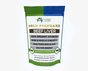 GRASSLAND NUTRITION - GlassLand Nutrition Organic Grass Fed Beef Liver Powder 120Gr. - The Red Vitamin MX - Suplementos Alimenticios - {{ shop.shopifyCountryName }}