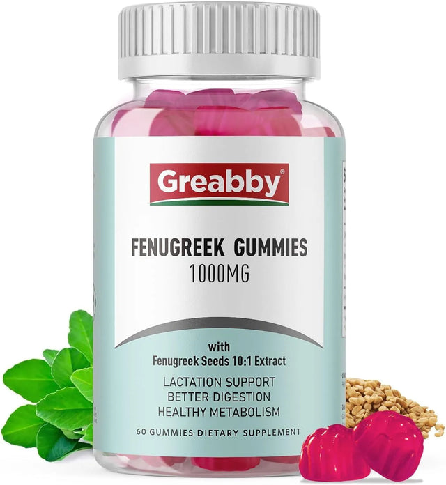 GREABBY - Greabby Fenugreek Gummies 1000Mg. 60 Gomitas - The Red Vitamin MX - Suplementos Alimenticios - {{ shop.shopifyCountryName }}