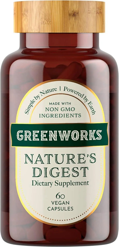 GREENWORKS - Greenworks Nature's Digest Advanced Daily Digestive Support 60 Capsulas - The Red Vitamin MX - Suplementos Alimenticios - {{ shop.shopifyCountryName }}