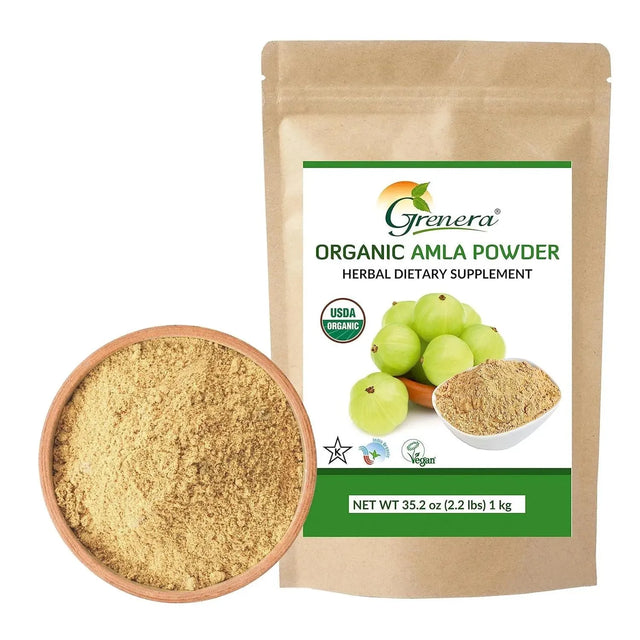 GRENERA - Grenera Organic Amla Powder 1 Kg. - The Red Vitamin MX - Suplementos Alimenticios - {{ shop.shopifyCountryName }}