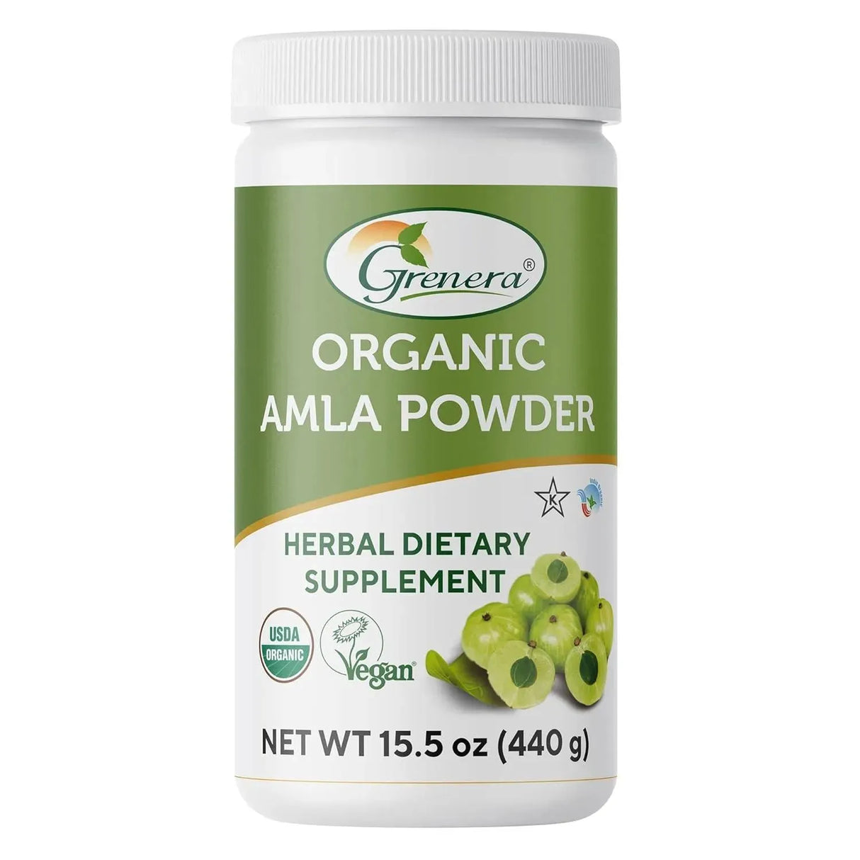 GRENERA - Grenera Organic Amla Powder 440Gr. - The Red Vitamin MX - Suplementos Alimenticios - {{ shop.shopifyCountryName }}