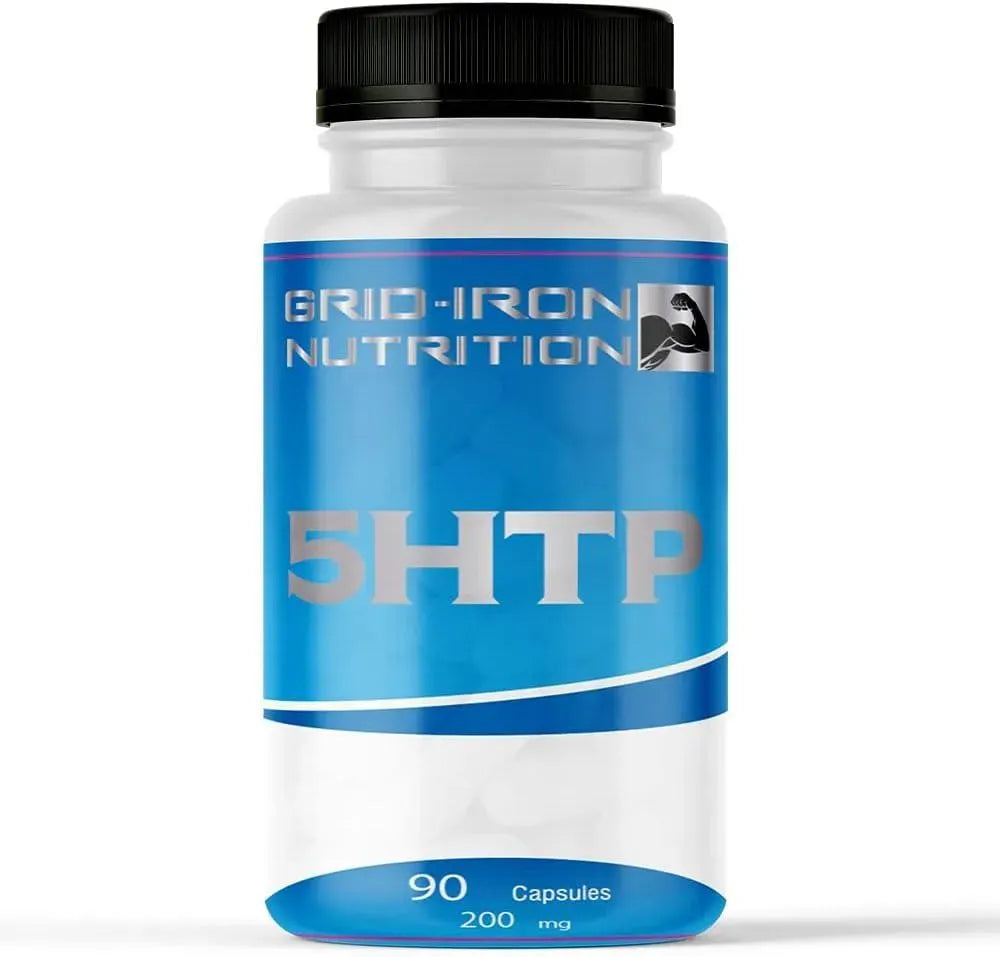 GRID-IRON NUTRITION - GRID-IRON NUTRITION 5-HTP 200Mg. 90 Capsulas - The Red Vitamin MX - Suplementos Alimenticios - {{ shop.shopifyCountryName }}