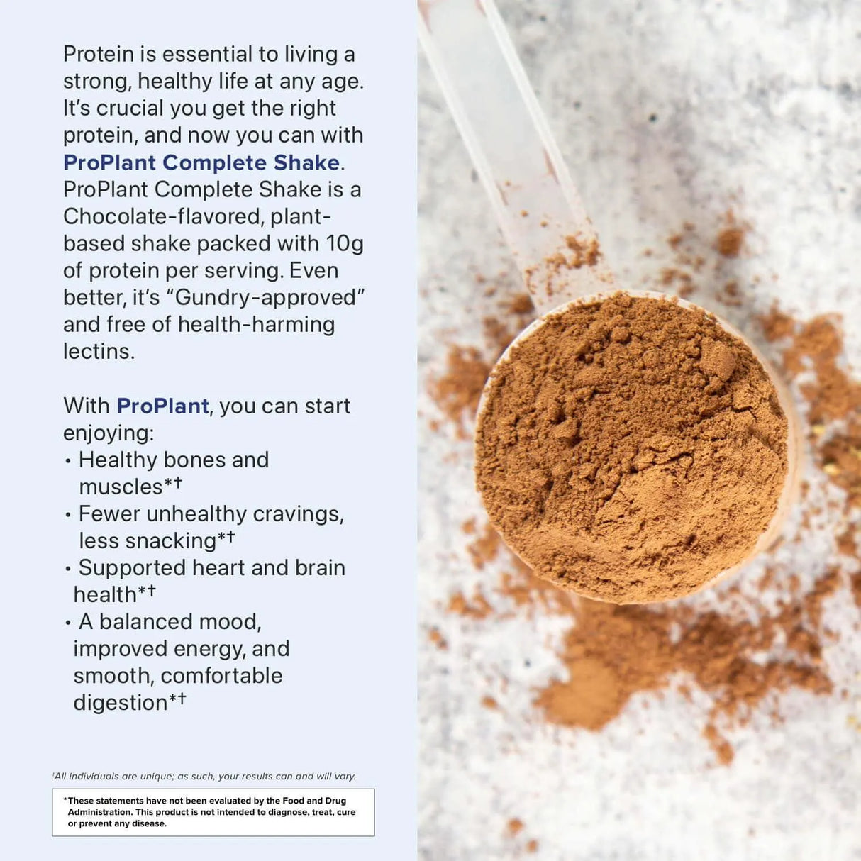 GUNDRY MD - Gundry MD Pro Plant Complete Shake High-Fiber Plant Protein Blend Chocolate 544Gr. - The Red Vitamin MX - Suplementos Alimenticios - {{ shop.shopifyCountryName }}