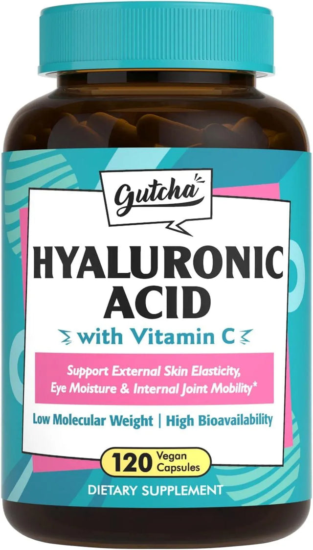 GUTCHA - Gutcha Hyaluronic Acid with Vitamin C 120 Capsulas - The Red Vitamin MX - Suplementos Alimenticios - {{ shop.shopifyCountryName }}