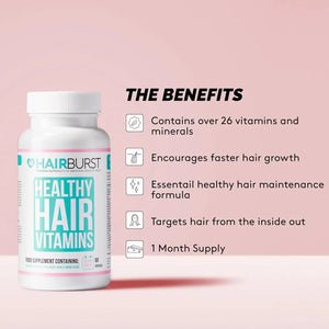 HAIR BURST - Hair Burst Healthy Hair Vitamins 60 Capsulas - The Red Vitamin MX - Suplementos Alimenticios - {{ shop.shopifyCountryName }}