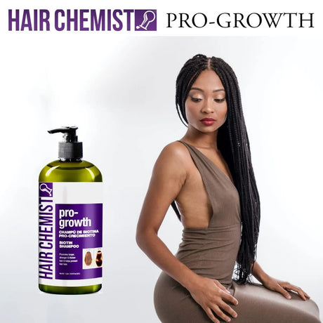 HAIR CHEMIST - Hair Chemist Pro-Growth Shampoo with Biotin 1 Lt. - The Red Vitamin MX - Shampoo Para Cabello - {{ shop.shopifyCountryName }}