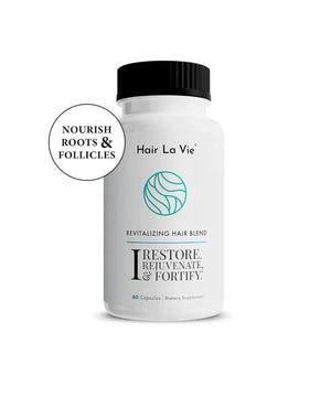 HAIR LA VIE - Hair La Vie Revitalizing Blend Hair Growth Vitamins for Women 60 Capsulas - The Red Vitamin MX - Suplementos Alimenticios - {{ shop.shopifyCountryName }}