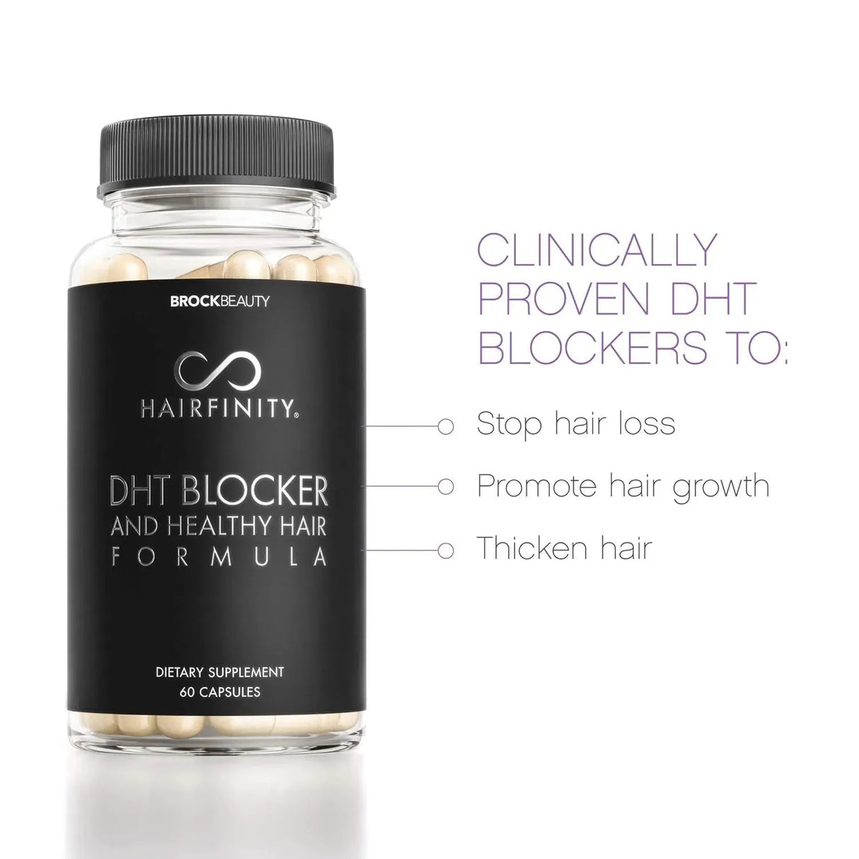 HAIRFINITY - Hairfinity DHT Blocker and Healthy Hair Formula 60 Capsulas - The Red Vitamin MX - Suplementos Alimenticios - {{ shop.shopifyCountryName }}