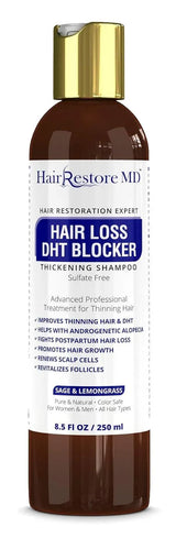 HAIRRESTORE MD - HairRestore MD Hair LOSS DHT BLOCKER SHAMPOO 250Ml. - The Red Vitamin MX - Shampoo Para Cabello - {{ shop.shopifyCountryName }}