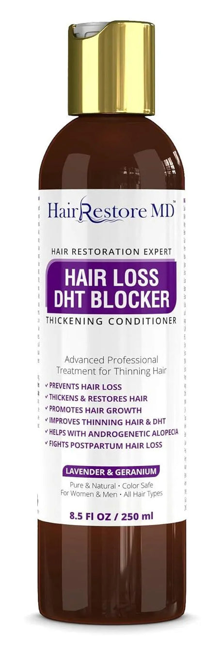 HAIRRESTORE MD - HairRestore MD HAIR LOSS DHT BLOCKER Thickening CONDITIONER 250Ml. - The Red Vitamin MX - Acondicionador Para Cabello - {{ shop.shopifyCountryName }}