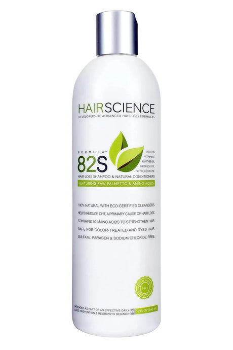 HAIRSCIENCE - HairScience Formula 82S Hair Restoration Shampoo 360Ml. - The Red Vitamin MX - Shampoo Para Cabello - {{ shop.shopifyCountryName }}