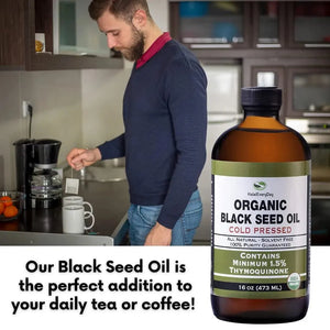 HALALEVERYDAY - HalalEveryDay Organic Black Seed Oil 473Ml. - The Red Vitamin MX - Suplementos Alimenticios - {{ shop.shopifyCountryName }}