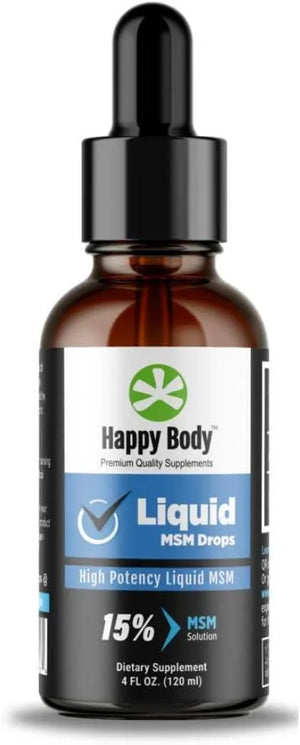 HAPPY BODY - HAPPY BODY Liquid MSM Drops 120Ml. - The Red Vitamin MX - Suplementos Alimenticios - {{ shop.shopifyCountryName }}